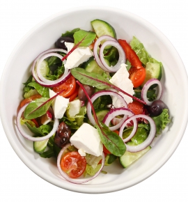 Tradicinės graikiškos salotos